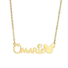 Load image into Gallery viewer, Disney Luxe Name Necklace