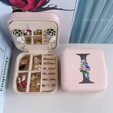 Load image into Gallery viewer, Flower Alphabet Jewellery Box
