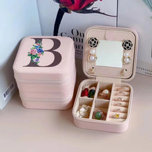 Load image into Gallery viewer, Flower Alphabet Jewellery Box