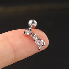 Load image into Gallery viewer, Stud Helix Tragus Lobe Hoop Earring Cartilage Ear Piercing Jewellery