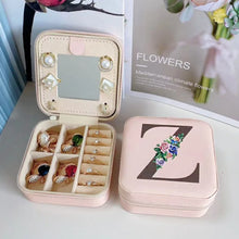 Load image into Gallery viewer, Flower Alphabet Jewellery Box
