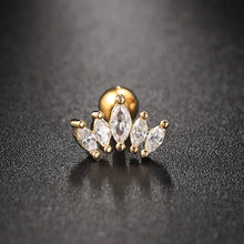 Load image into Gallery viewer, Stud Helix Tragus Lobe Hoop Earring Cartilage Ear Piercing Jewellery