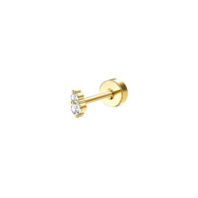 Load image into Gallery viewer, Single Earring Dainty Flat Back