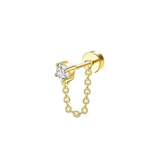 Load image into Gallery viewer, Single Earring Dainty Flat Back