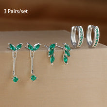 Load image into Gallery viewer, 6pcs Exquisite Zircon Little Huggies Hoop Earrings Set