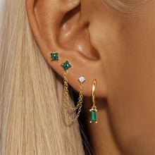Load image into Gallery viewer, Birthstone Earrings Set 3pcs