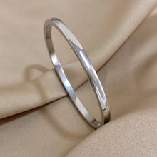 Load image into Gallery viewer, Smooth Stainless Steel Bangle