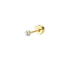 Load image into Gallery viewer, Single Earring Dainty Flat Back