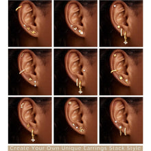 Load image into Gallery viewer, Single Earring Dainty Flat Back