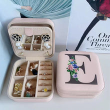 Load image into Gallery viewer, Flower Alphabet Jewellery Box