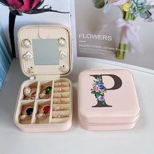 Load image into Gallery viewer, Flower Alphabet Jewellery Box