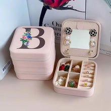 Load image into Gallery viewer, Flower Alphabet Jewellery Box