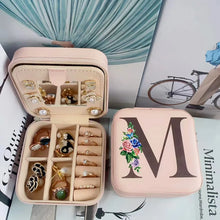 Load image into Gallery viewer, Flower Alphabet Jewellery Box