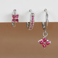 Load image into Gallery viewer, 3pcs Flower Drop Earring Set