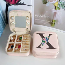 Load image into Gallery viewer, Flower Alphabet Jewellery Box