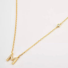 Load image into Gallery viewer, INITIAL LUXE DIAMANTÉ NECKLACE