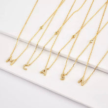 Load image into Gallery viewer, INITIAL LUXE DIAMANTÉ NECKLACE