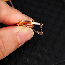 Load image into Gallery viewer, Double Heart Name Necklace
