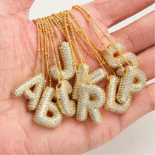 Load image into Gallery viewer, Bubble Initial Pendant Chunky
