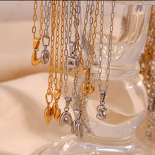 Load image into Gallery viewer, BABY BUBBLE PLAIN LETTER LUXE NECKLACE
