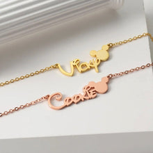 Load image into Gallery viewer, Disney Luxe Name Necklace
