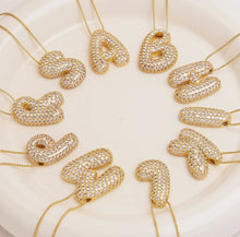Load image into Gallery viewer, SLANTED LARGE BUBBLE DIAMANTÉ LUXE NECKLACE
