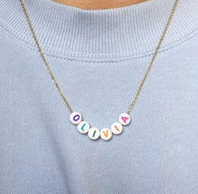 Load image into Gallery viewer, BEAD PERSONALISED NECKLACE
