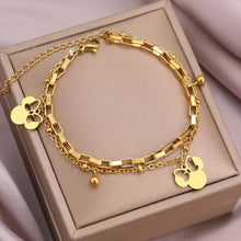 Load image into Gallery viewer, Disney Minnie Mouse Luxe Charm Bracelet
