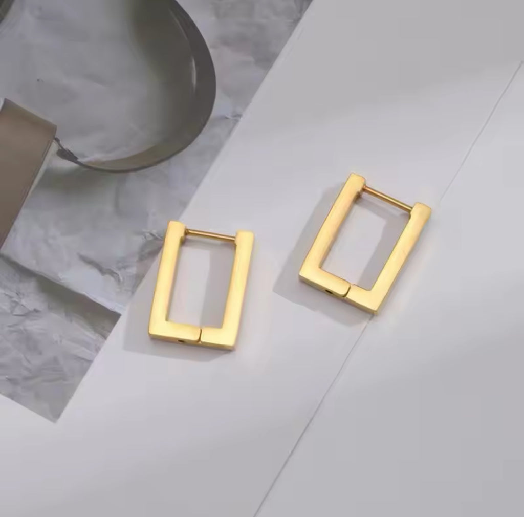 Square Luxe Earrings