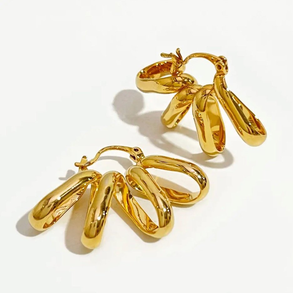 SQUIGGLE LUXE EARRINGS