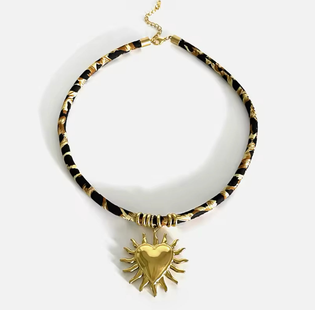 Leopard Charm Necklace