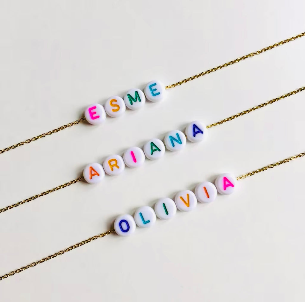 BEAD PERSONALISED NECKLACE