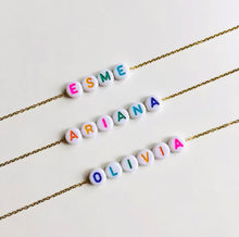 Load image into Gallery viewer, BEAD PERSONALISED NECKLACE
