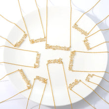 Load image into Gallery viewer, Constellation Zodiac Necklaces
