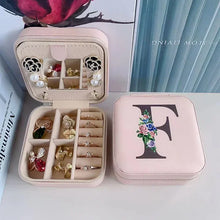 Load image into Gallery viewer, Flower Alphabet Jewellery Box
