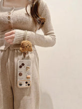 Load image into Gallery viewer, Cute Bear Coffee Phone Case, for IPhone with Lanyard
