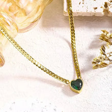 Load image into Gallery viewer, Heart Gem Necklace
