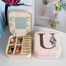 Load image into Gallery viewer, Flower Alphabet Jewellery Box
