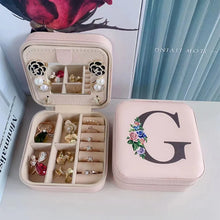Load image into Gallery viewer, Flower Alphabet Jewellery Box
