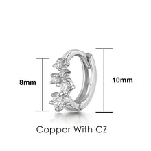 Load image into Gallery viewer, Stud Helix Tragus Lobe Hoop Earring Cartilage Ear Piercing Jewellery
