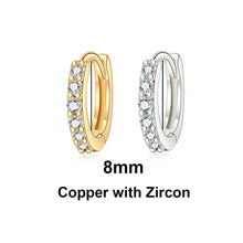 Load image into Gallery viewer, Stud Helix Tragus Lobe Hoop Earring Cartilage Ear Piercing Jewellery
