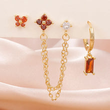 Load image into Gallery viewer, Birthstone Earrings Set 3pcs
