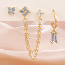 Load image into Gallery viewer, Birthstone Earrings Set 3pcs
