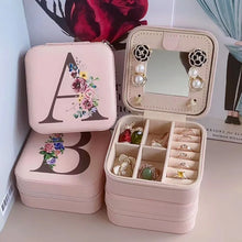 Load image into Gallery viewer, Flower Alphabet Jewellery Box
