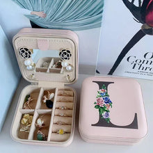 Load image into Gallery viewer, Flower Alphabet Jewellery Box

