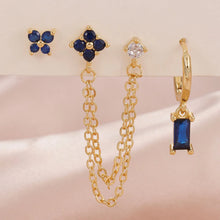 Load image into Gallery viewer, Birthstone Earrings Set 3pcs
