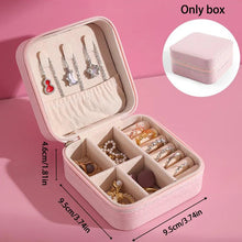Load image into Gallery viewer, Compact Jewellery Box for Travel Storage
