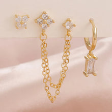 Load image into Gallery viewer, Birthstone Earrings Set 3pcs
