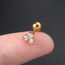 Load image into Gallery viewer, Stud Helix Tragus Lobe Hoop Earring Cartilage Ear Piercing Jewellery
