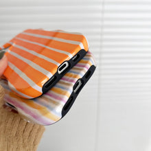 Load image into Gallery viewer, Glossy Stripes Phone Case for iPhone Wave Edges
